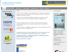 Tablet Screenshot of disabilitymonitor-see.org